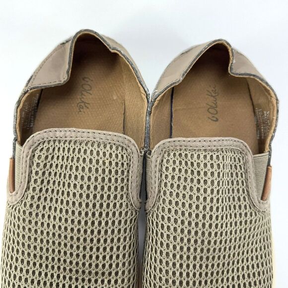 Womens Olukai Pehuea Clay 20271-1010 Slip On Sneakers Mesh Shoes Size US 7 EU 37 main image 8